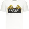 Cavalli Class Kratkih Rukava Majica Bijela