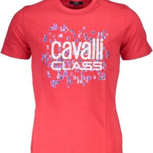 Cavalli Class Kratkih Rukava Majica Crvena