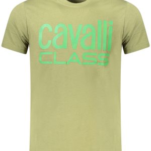 Cavalli Class Kratkih Rukava Majica Zelena