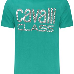 Cavalli Class Kratkih Rukava Majica Zelena