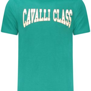 Cavalli Class Kratkih Rukava Majica Zelena