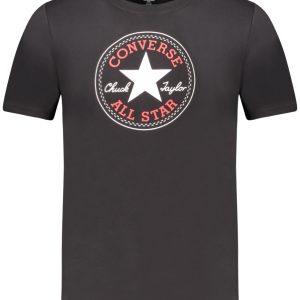 Converse Kids' Short-Sleeved T-Shirt, Black