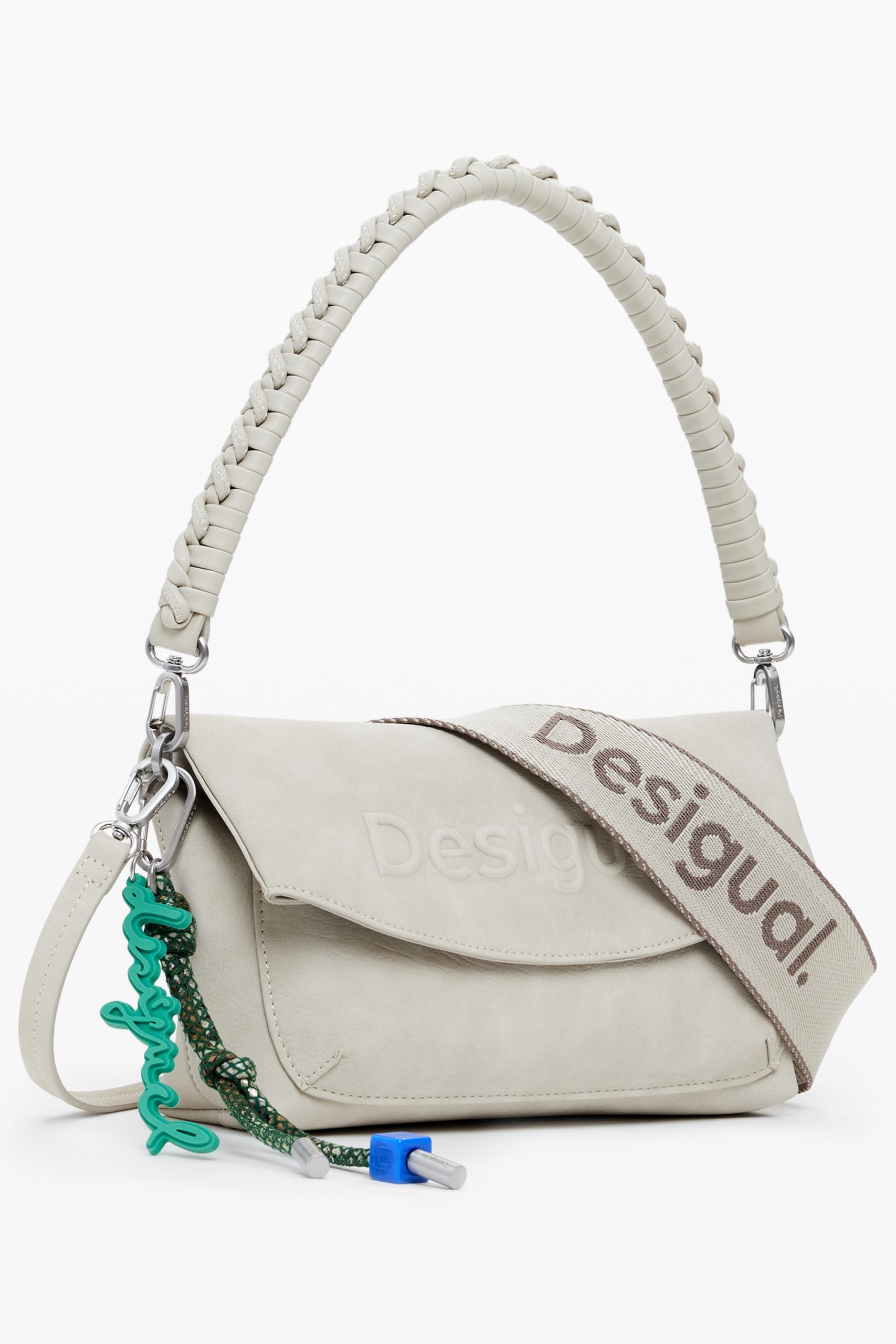 DESIGUAL WOMEN'S BEIGE BAG - Slika 2