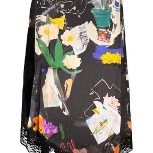 Desigual 'S Long Suknja Crne