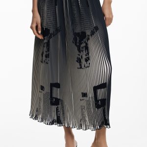 Desigual 'S Long Suknja Crna