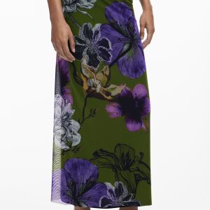 Desigual 'S Long Zelena Suknja