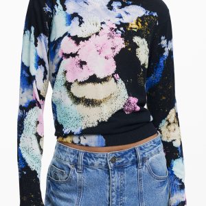 Desigual 'S Crna Džemper