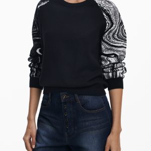 Desigual 'S Crna Džemper