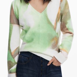 Desigual 'S Zelena Džemper