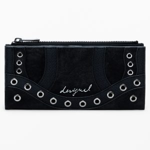 DESIGUAL WOMEN'S BLACK WALLET