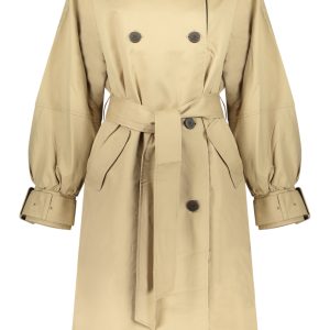 Desigual 'S Bež Trench Kaput