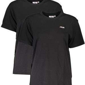 Fila Kratkih Rukava Majica Crna