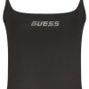 GUESS JEANS WOMEN'S BLACK TANK TOP