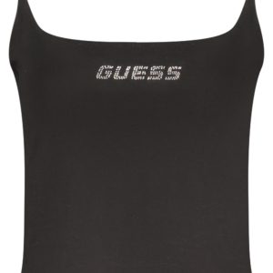 GUESS JEANS WOMEN'S BLACK TANK TOP