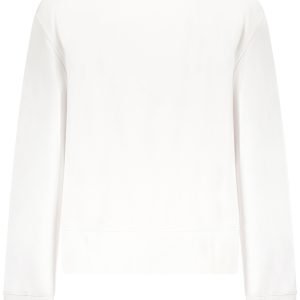 Alternativni prikaz GUESS JEANS WOMEN'S WHITE ZIP-UP SWEATSHIRT