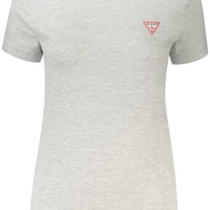 GUESS JEANS SHORT SLEEVE T-SHIRT WOMEN GREY