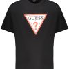 Guess Traperice 'S Kratkih Rukava Majica Crne