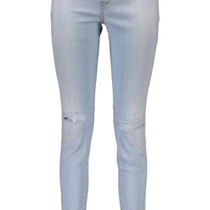 Just Cavalli Traperice Denim Svijetloplava