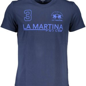 La Martina Dugih Rukava Majica Plava