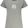 LAURA BIAGIOTTI WOMEN'S OUTFITTING T-SHIRT, GREY