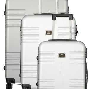 Laura Biagiotti Large Trolley Srebrna
