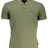 Napapijri Polo Majica Kratke Hlače Sleeves Zelena