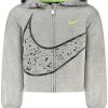 Nike Zipped Dukserica For , Siva