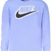 Nike ' Dugih Rukava Majica, Plava