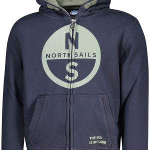 North Sails 'S Plava Na Rajsferšlus Dukserica
