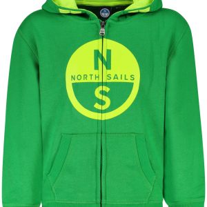 North Sails 'S Na Rajsferšlus Dukserica Zelena