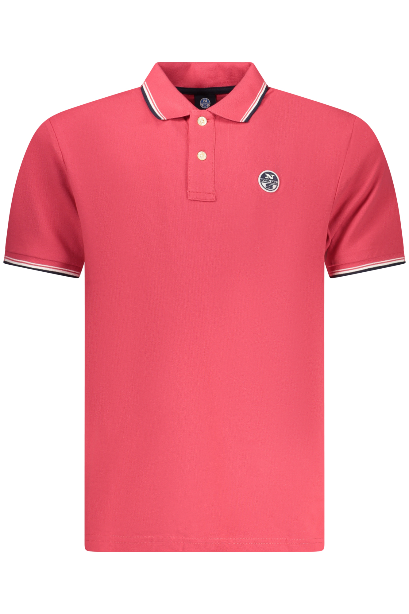 North Sails 'S Kratkih Rukava Polo Majica Majica, Crvena