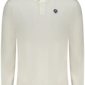North Sails 'S Dugih Rukava Polo Majica Majica Bijela