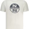 North Sails 'S Kratkih Rukava Majica Bijela