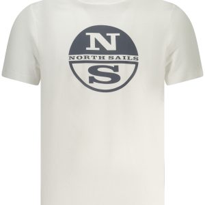 North Sails 'S Kratkih Rukava Majica Bijela