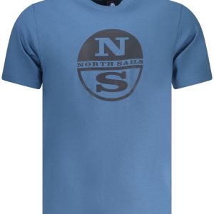 North Sails 'S Kratkih Rukava Majica, Plava