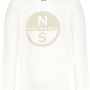 North Sails Dugih Rukava Majica For , Bijela