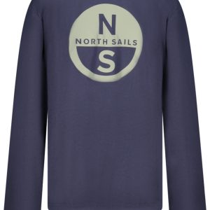 North Sails ' Dugih Rukava Majica, Plava