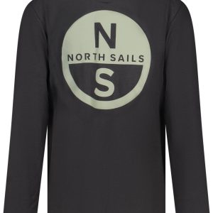 North Sails ' Dugih Rukava Majica, Crna