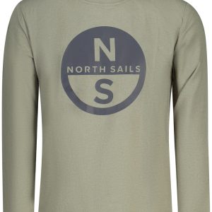 North Sails 'S Dugih Rukava Majica, Zelena