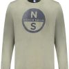 North Sails 'S Dugih Rukava Majica Zelena