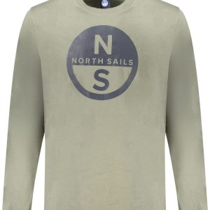 North Sails 'S Dugih Rukava Majica Zelena