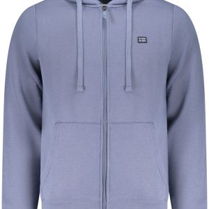NORWAY 1963 MEN'S BLUE ZIP-UP SWEATSHIRT