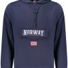 Norway 1963 'S Plava Na Rajsferšlus Dukserica
