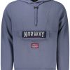 Norway 1963 'S Plava Na Rajsferšlus Dukserica