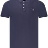 Norway 1963 'S Kratkih Rukava Polo Majica Plava