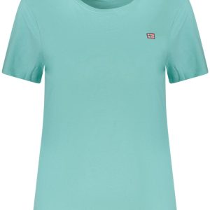 NORWAY 1963 WOMEN'S SHORT SLEEVE T-SHIRT BLUE