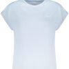 PEPE JEANS WOMEN'S SHORT-SLEEVED T-SHIRT, BLUE