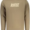 Rifle 'S Na Rajsferšlus Dukserica Smeđa