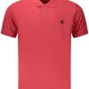 Timberland 'S Kratkih Rukava Polo Majica Majica, Crvene
