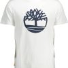 Timberland Kratkih Rukava Majica Bijela